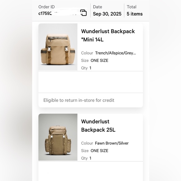 Lululemon wunderlust backpack - Picture 8 of 8